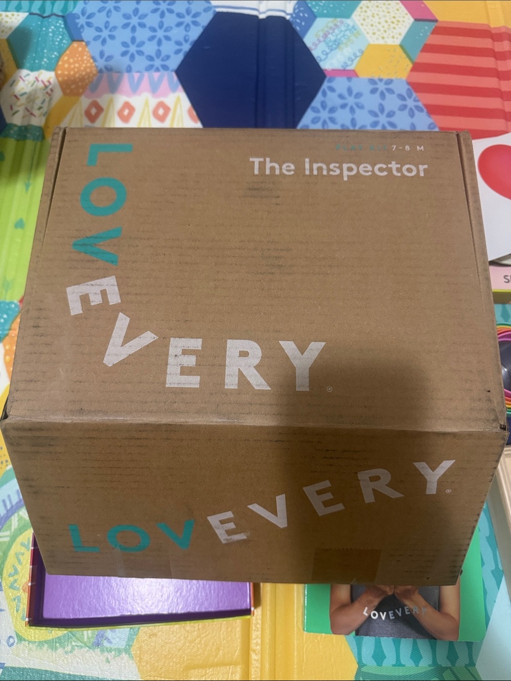Lovevery The Inspector play kit 7-8 months.